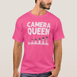Photography For Women Mom Photographer Camera T-Shirt
