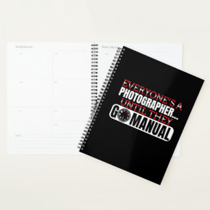 Photography - Go Manual Camera Settings Quote Planner