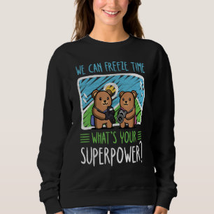 Photography Hobby Photographer Vintage Photography Sweatshirt