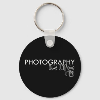 Photography Is Life Keychain