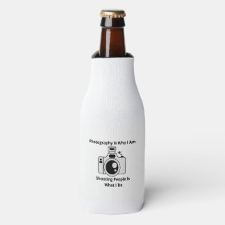 Photography is Who I Am Bottle Cooler