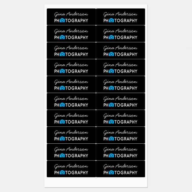 Photography Labels (Sheet)