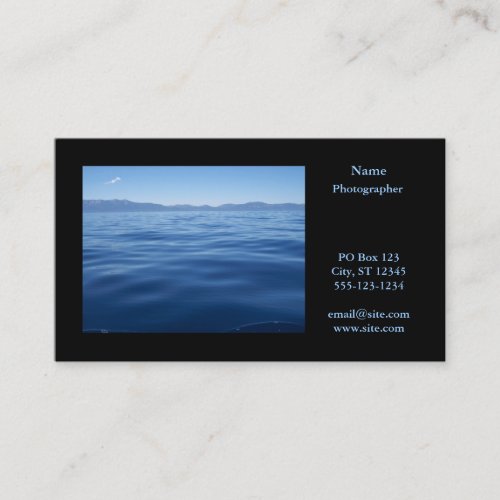 Photography Business Card