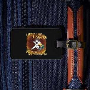 Photography - Life Like A Camera Photographer Luggage Tag