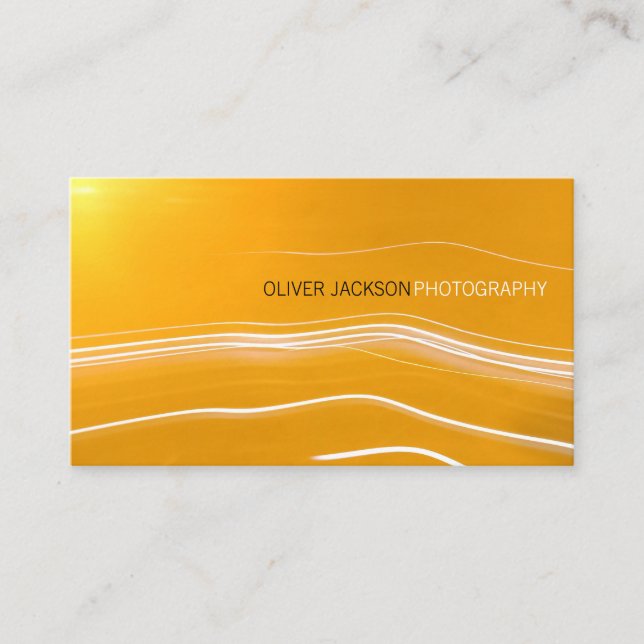 Photography | Light Flare Business Card (Front)