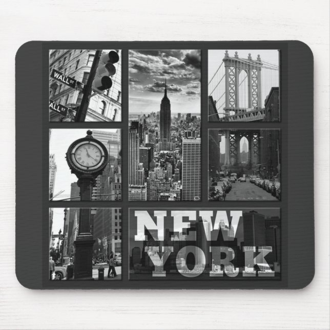 Photography New York, USA - Mouse Pad (Front)