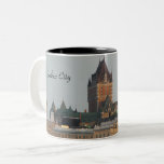 Photography Of Beautiful Skyline Of Quebec City Two-tone Coffee Mug at Zazzle