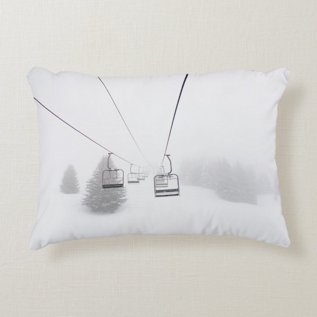 PHOTOGRAPHY OF CABLE CAR ACCENT PILLOW (Front)