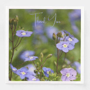 Photography of Garden Flowers  Paper Dinner Napkins