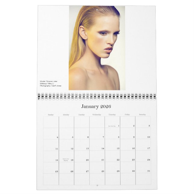 Photography of Geoffrey Jones 2013 Calendar (Jan 2026)