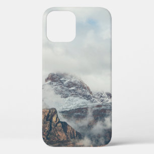 PHOTOGRAPHY OF MOUNTAIN RANGE DURING DAYTIME iPhone 12 CASE