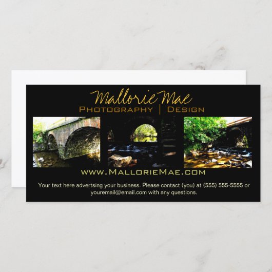 Photography Photocard (Front/Back)