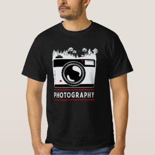 Photography Photographer Camera Lens Funny Gift T-Shirt
