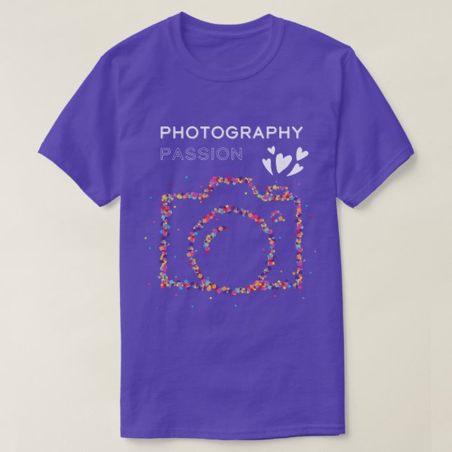 Photography Photographing Mirror Reflex T-Shirt (Design Front)