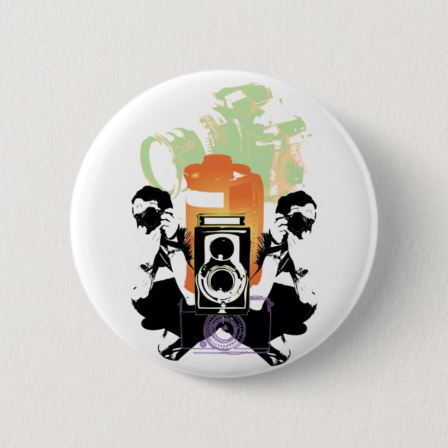 Photography Pinback Button (Front)