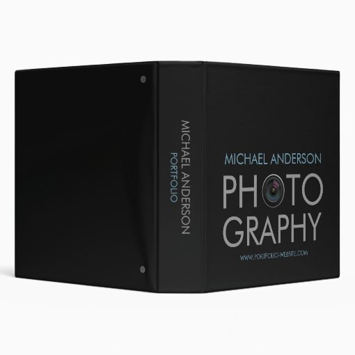 Photography Portfolio binder Zazzle