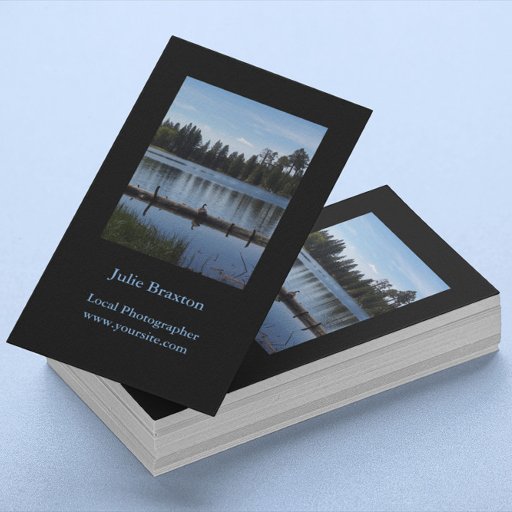 Customizable Photography Business Card