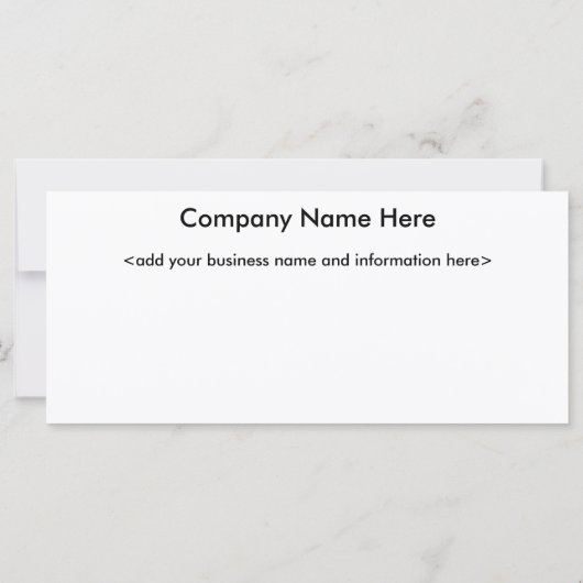 Photography Rack Card (Back)