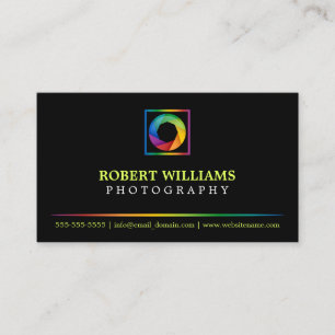 Photography Shutter Business Card