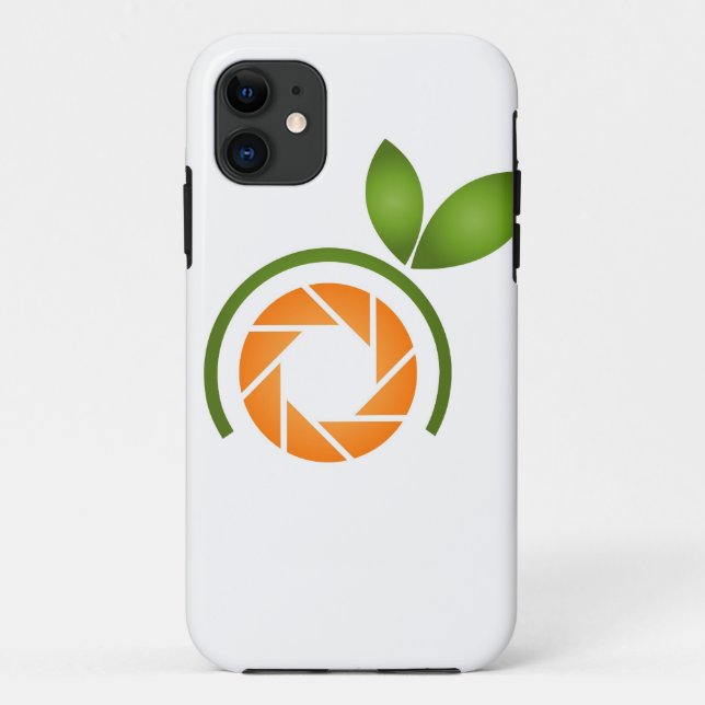 Photography shutter with green leaves Case-Mate iPhone case (Back)