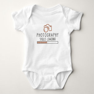 Photography Skills Loading Photographer Baby Bodysuit