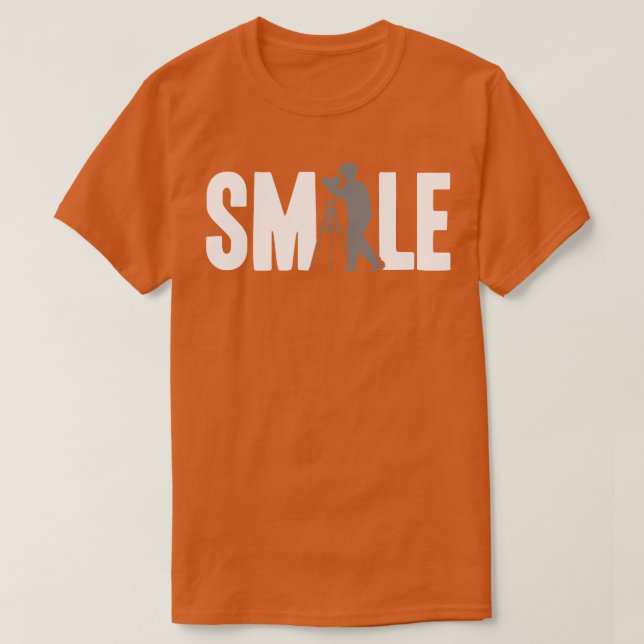 Photography Smile T-Shirt (Design Front)