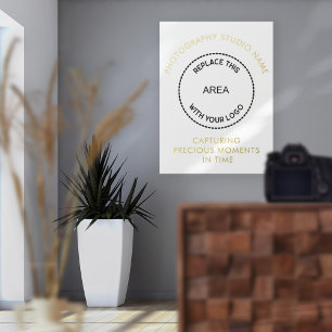 Photography Studio Name Logo Quote Foil Prints