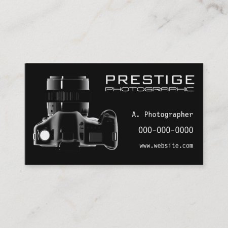 Photography Trade Business Card