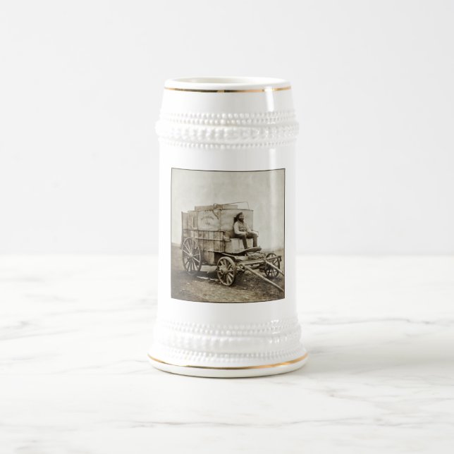 Photography Wagon of Roger Fenton Photo Realism Beer Stein (Center)