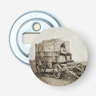 Photography Wagon of Roger Fenton Photo Realism Bottle Opener