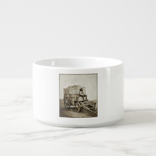 Photography Wagon of Roger Fenton Photo Realism Bowl (Center)