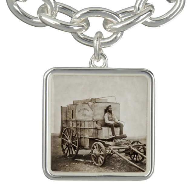 Photography Wagon of Roger Fenton Photo Realism Bracelet (Design)