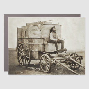Photography Wagon of Roger Fenton Photo Realism Car Magnet