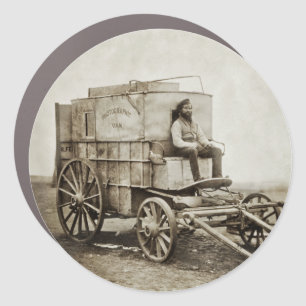 Photography Wagon of Roger Fenton Photo Realism Car Magnet