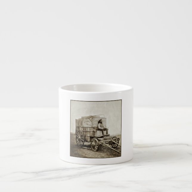 Photography Wagon of Roger Fenton Photo Realism Espresso Cup (Front)