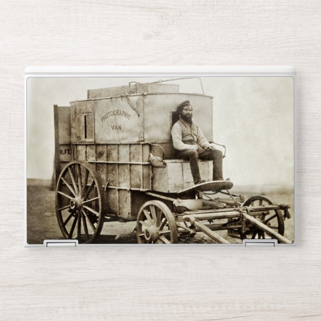 Photography Wagon of Roger Fenton Photo Realism HP Laptop Skin (Front)