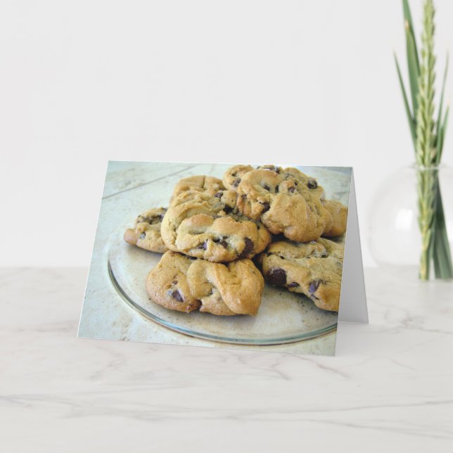 Photolicious Chocolate Chip Cookies Card (Front)