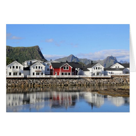 Photomap Houses in Cable Våg (Front Horizontal)