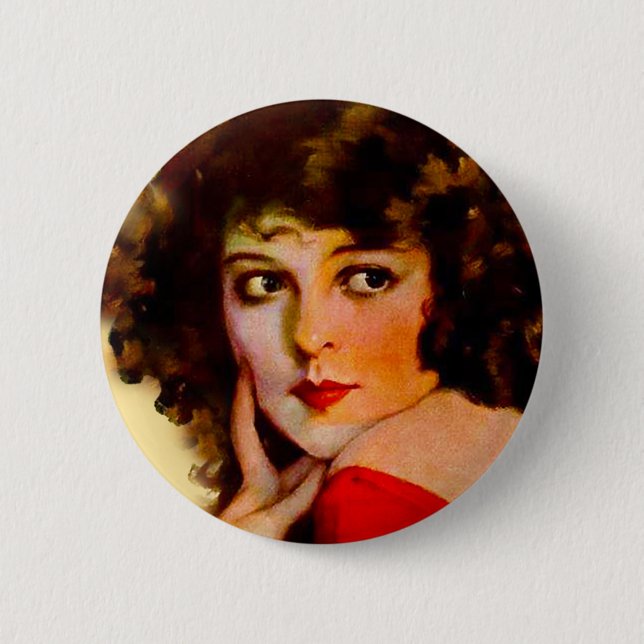PHOTOPLAY COLLEEN MOORE NOVEMBER 1922.jpg Pinback Button (Front)