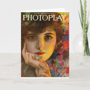 Photoplay Magazine Cover Pre 1923 Card by jimbuf at Zazzle