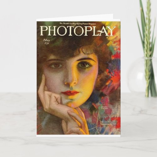 photoplay magazine cover pre 1923 card