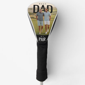PhotoPop Best Dad By Par Custom Photo Golf Head Cover