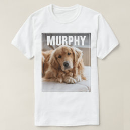PhotoPop Custom Pet Photo T-Shirt