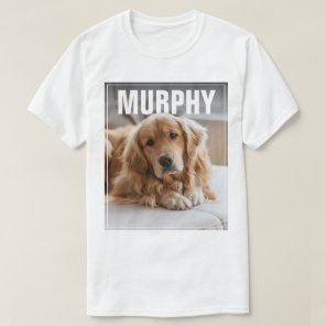 PhotoPop Custom Pet Photo T-Shirt