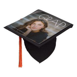 PhotoPop GRAD 2026 Graduation Party Cap Topper