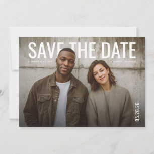 PhotoPop Save the Date Minimal