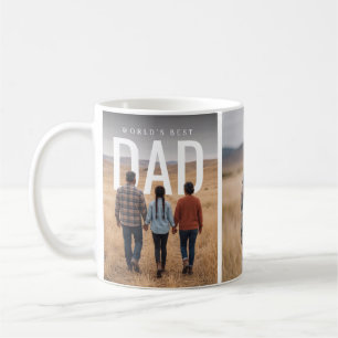 PhotoPop Worlds Best Dad 2 Photo Coffee Mug