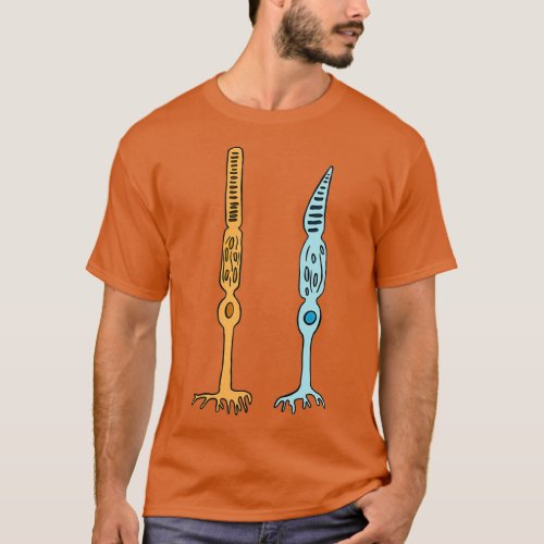 Photoreceptors Rods And Cones Eyes T_Shirt