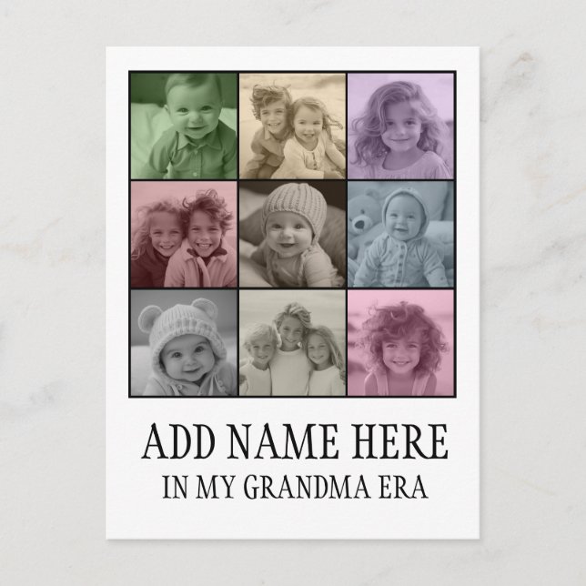 Photos Auto Filter - In My Grandma Era Postcard (Front)