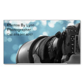 Photos By Lynn Magnetic Business Card (Front)